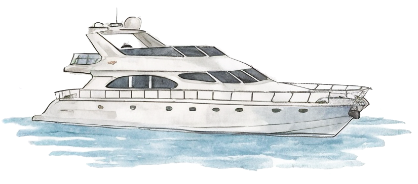 Yacht illustration